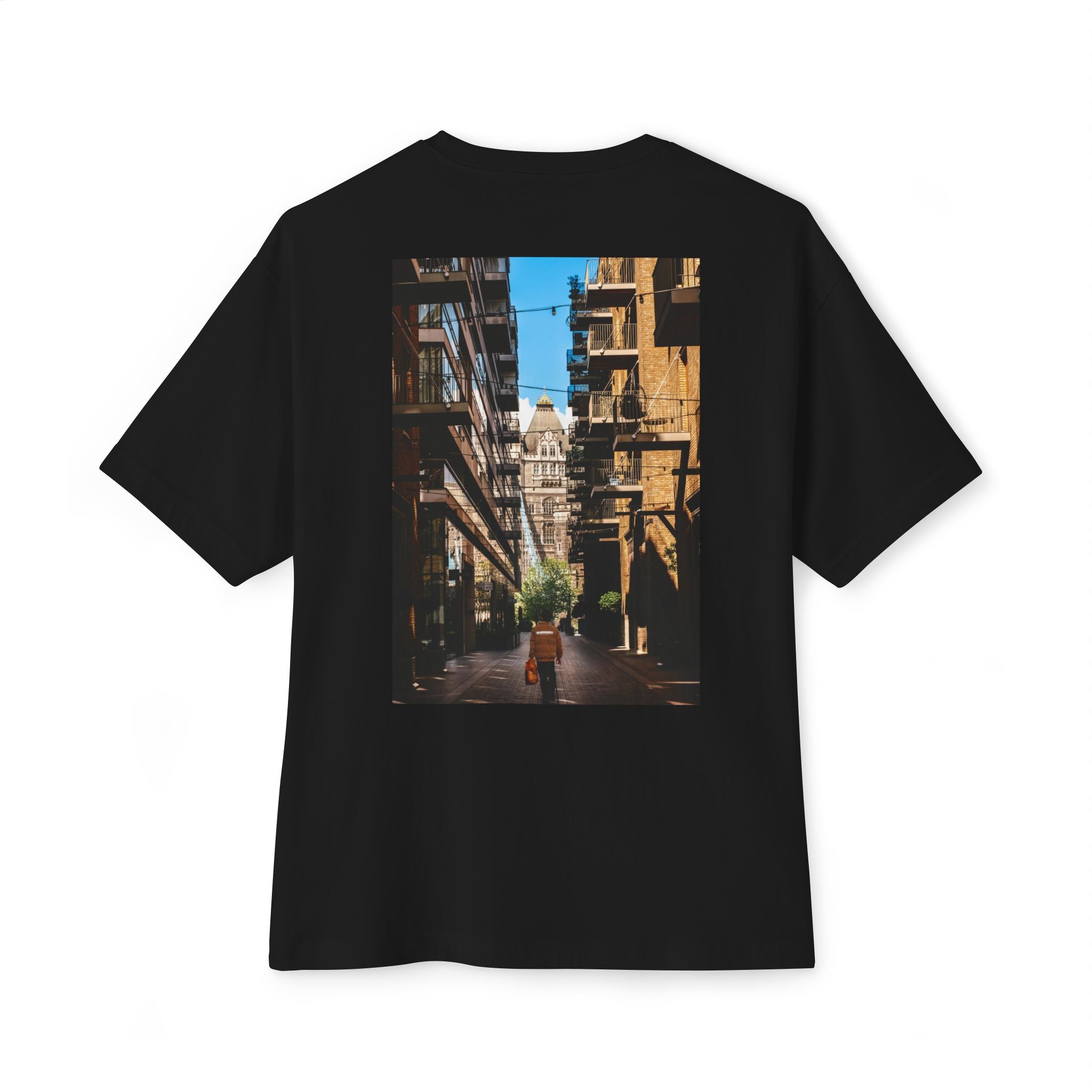 a city thats too big boxy tee