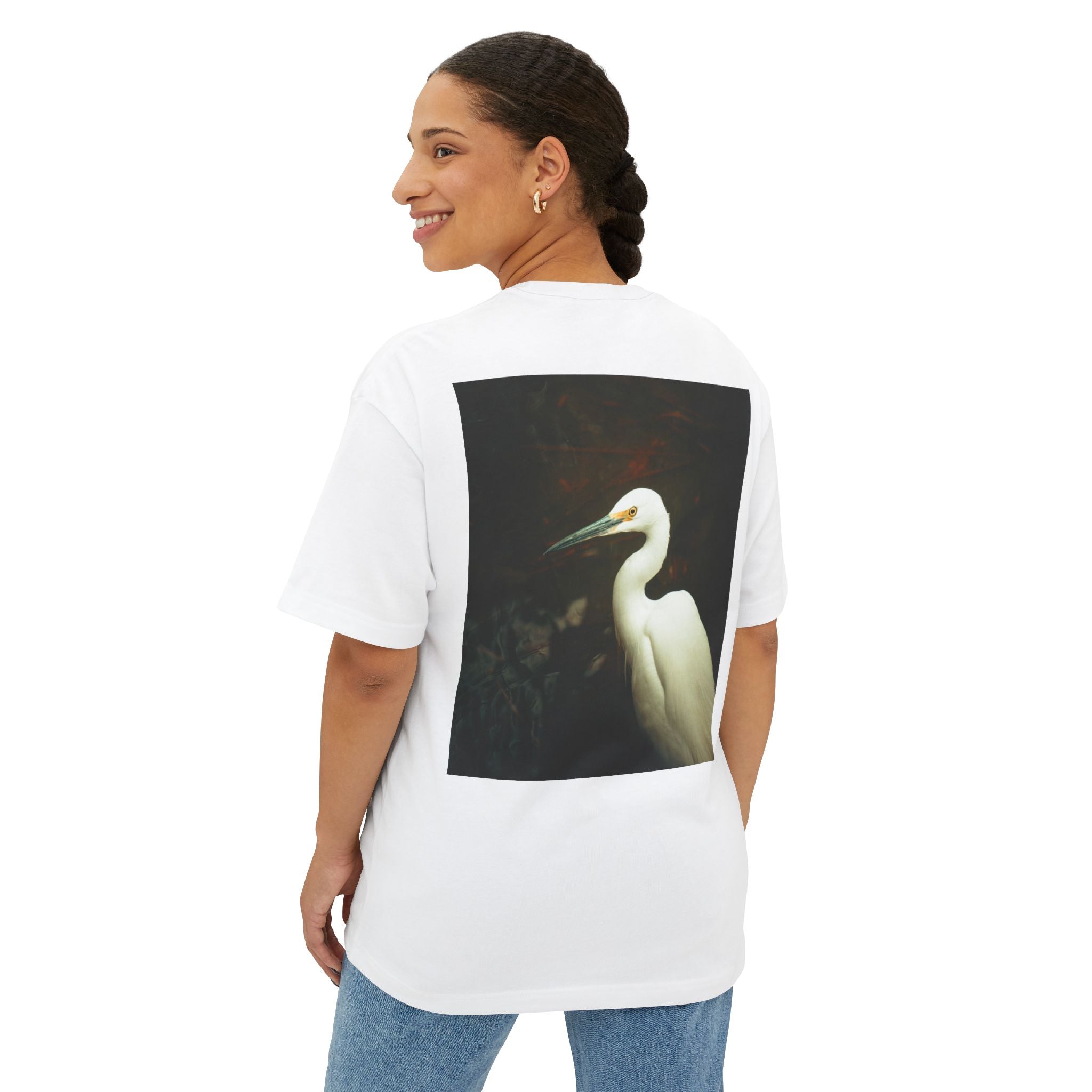 the bird boxy tee
