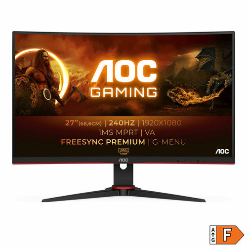 Monitor AOC C27G2ZE/BK 27" FHD LED 27" LED VA AMD FreeSync Flicker